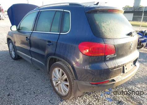 2016 Volkswagen Tiguan Se из США, поврежденный, VIN WVGAV7AX7GW562085